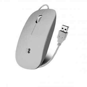 RATON SILENCIOSO BLANCO 1200DPI SUBBLIM