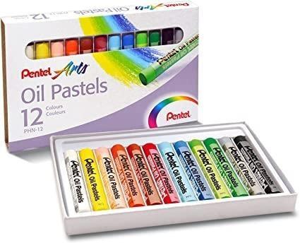 CAJA DE PASTELES ACEITE PENTEL PHN4-12