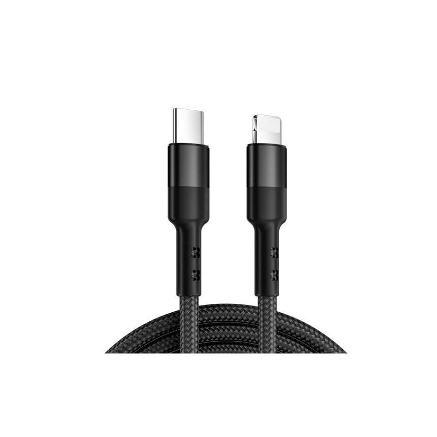 CABLE CARGA RAPIDA USB - C A LIGHTNING 1 METRO