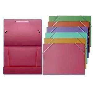 CARPETA GOMAS ELASTICAS A-5 COLORES PASTEL