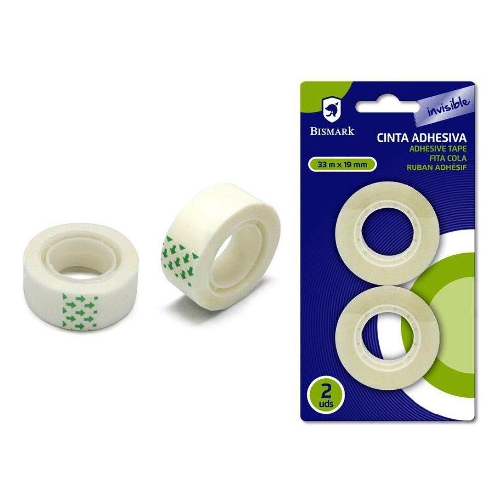 CINTA ADHESIVA INVISIBLE BASICO BLISTER 2 UNIDADES