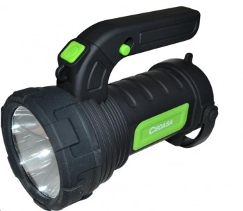 LINTERNA PROFESIONAL LED CEGASA 5W FRONTAL + 3W LATERAL (PILAS AAA NO INCLUIDAS)