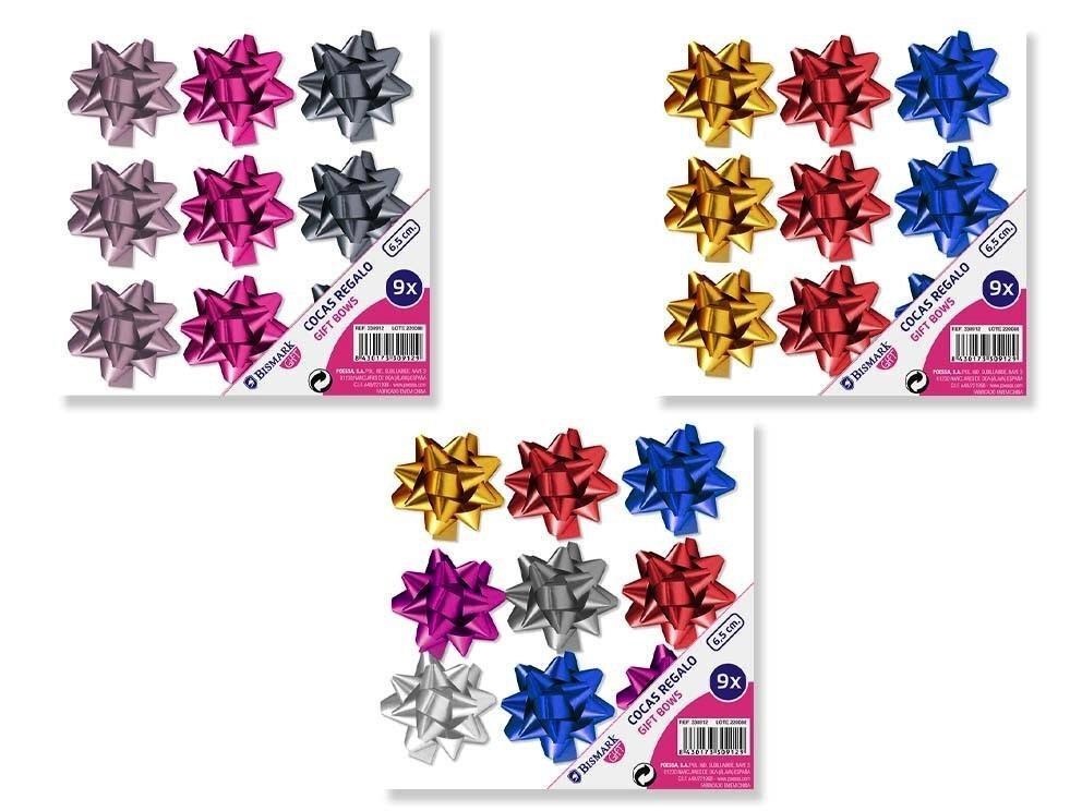 COCAS DE REGALO 9 UNIDADES DE 6,5 CM