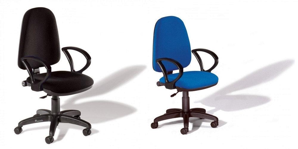 SILLA CONTACTO PERMANETE RESPALDO ALTO BRAZOS INCLUIDOS
