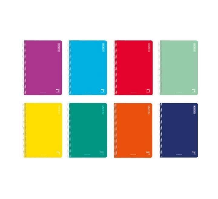 CUADERNO A5 (CUARTO) TAPA BLANDA 80H LISO