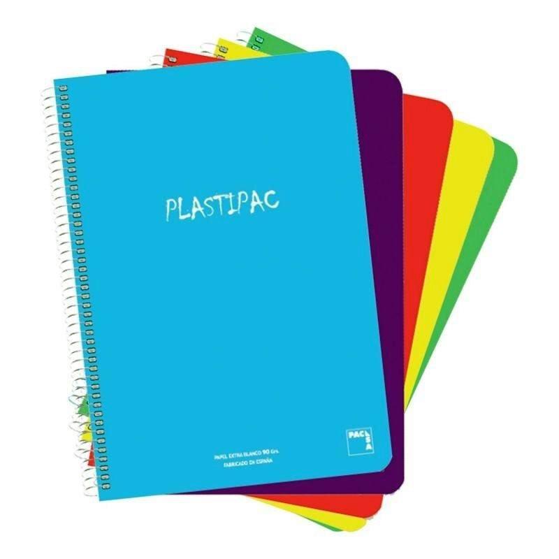 CUADERNO PACSA FOLIO TAPA POLIPROPILENO 80H CUADRICULADO