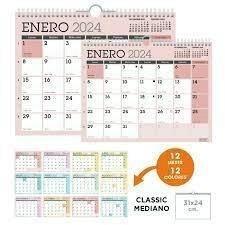 CALENDARIO ANUAL 2027 SENFORT PARED CLASSIC MEDIUM 31X24CM