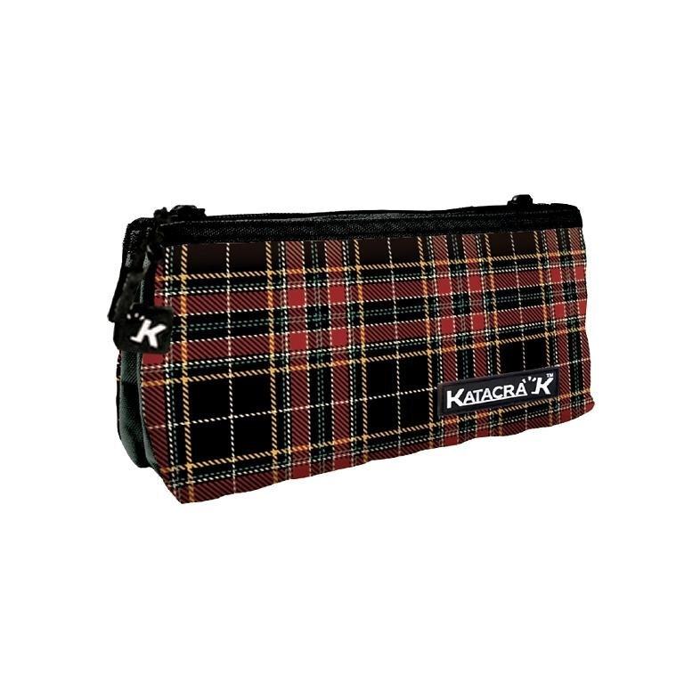 SENFORT KATACRAK TARTAN ESCOCES PORTATODO PLANO 2 CREMALLERAS