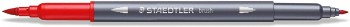 ESTUCHE DE 36 ROTULADORES STAEDTLER DOBLE PUNTA PINCEL 1 - 6 mm