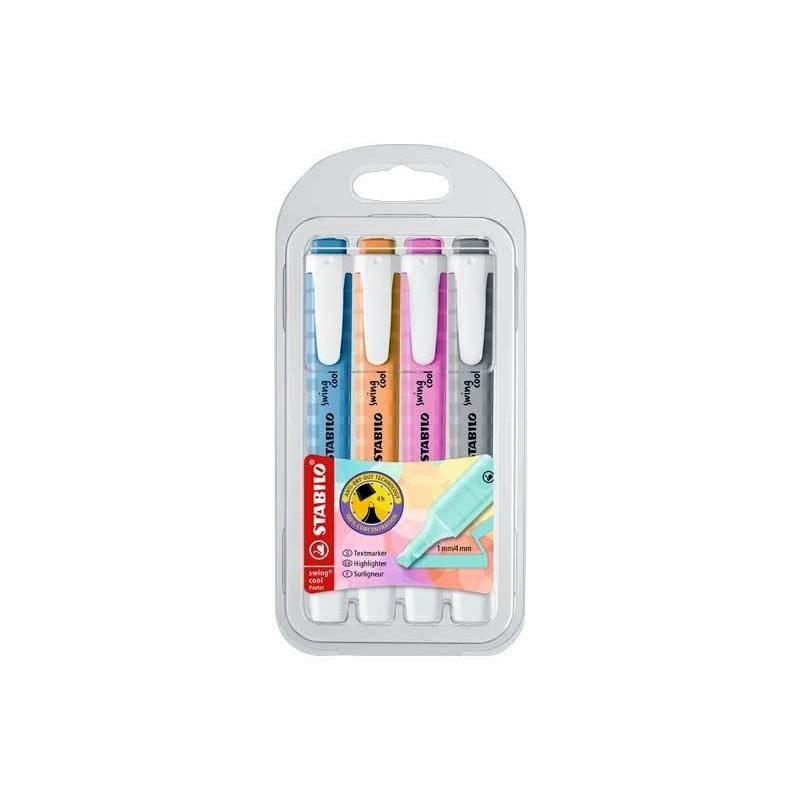 Estuche 4 Swing Cool pastel