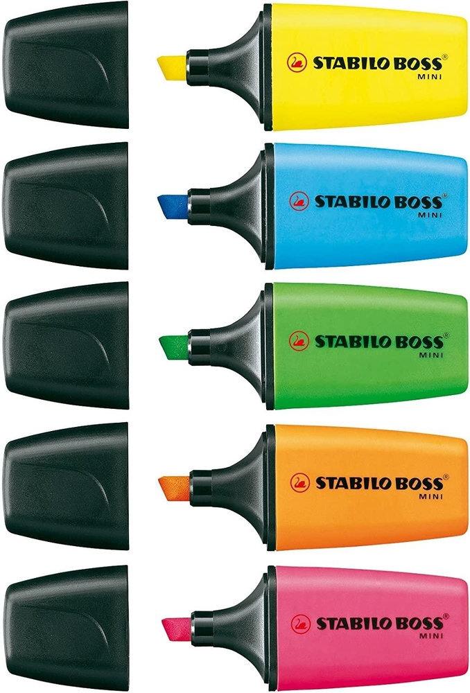MARCADOR FLUORESCENTE STABILO BOSS MINI  2 - 5  mm