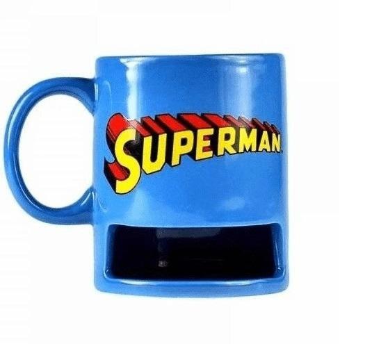 TAZA DE SUPERMAN COOKIE HOLDER