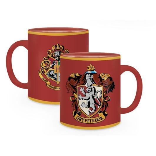 TAZA HARRY POTTER GRYFFINDOR CREST ROJA