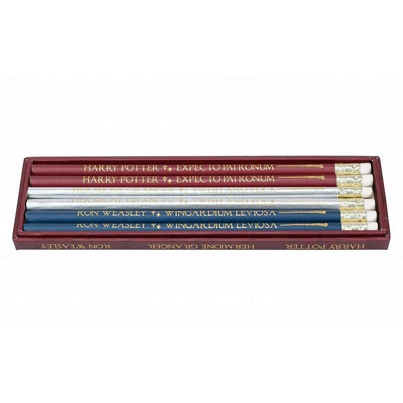 ESTUCHE 6 LAPICEROS HARRY POTTER
