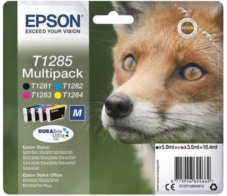 EPSON CARTUCHO INKJET TINTA BLISTER PACK-4 T1285