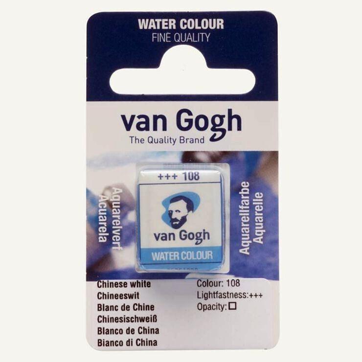 ACUARELA VAN GOGH PASTILLA BLANCO DE CHINA 108