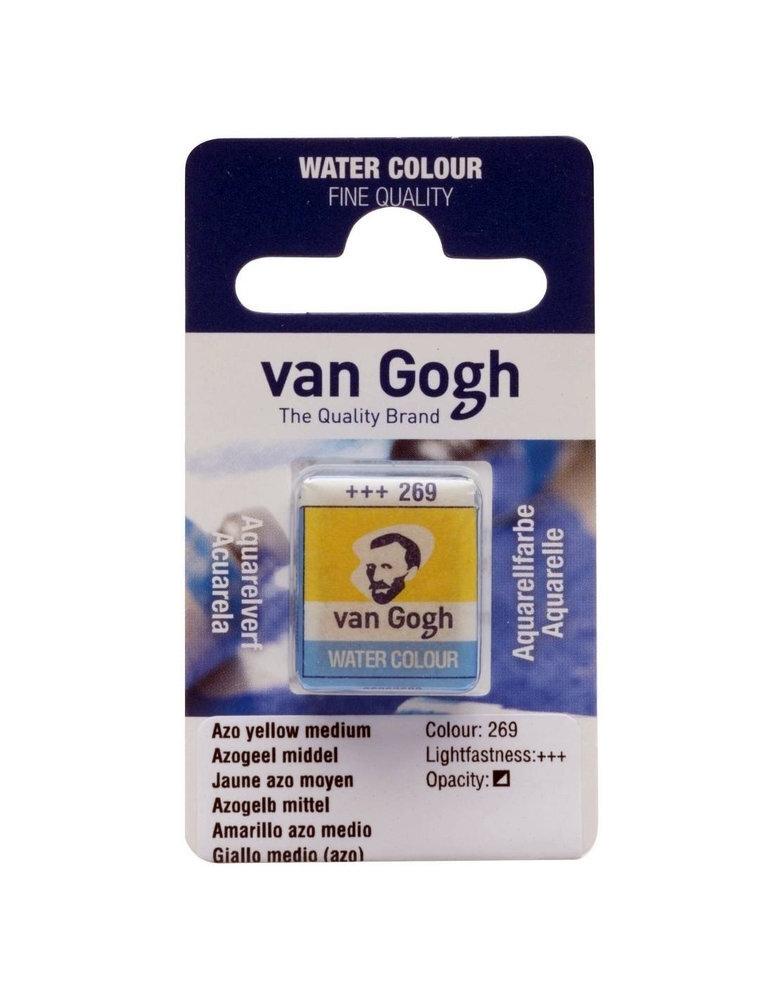 ACUARELA VAN GOGH PASTILLA AMARILLO AZO MEDIO 269