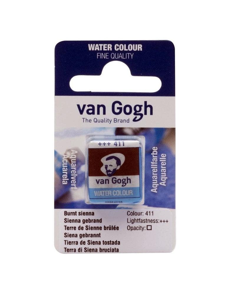 ACUARELA VAN GOGH PASTILLA TIERRA DE SIENA TOSTADA 411