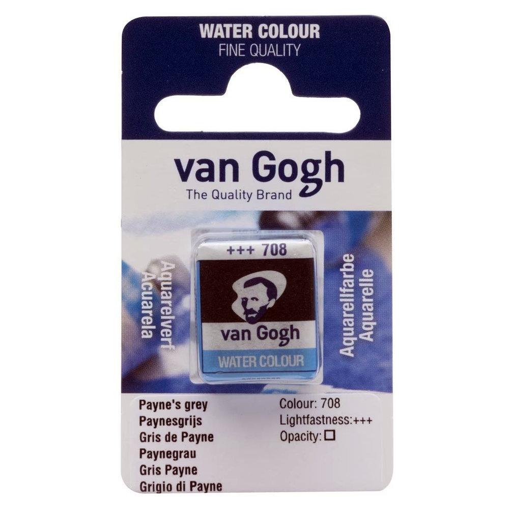 ACUARELA VAN GOGH PASTILLA GRIS PAYNE 708