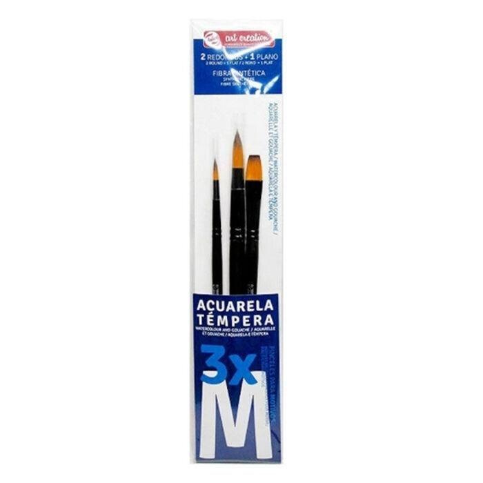 (25) PINCEL ACUARELA ESTUCHE 3UD M