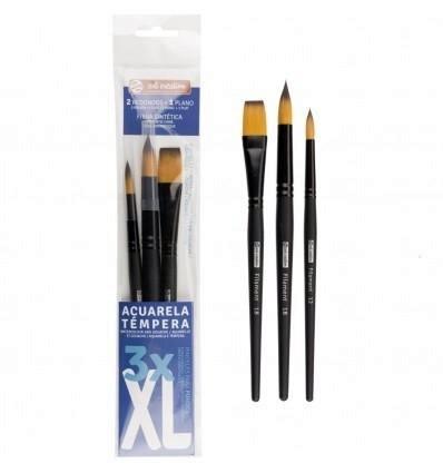PINCEL ACUARELA ESTUCHE 3UD XL