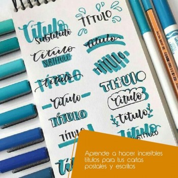 TALLER TITULOS CREATIVOS CON TECNICA LETTERING