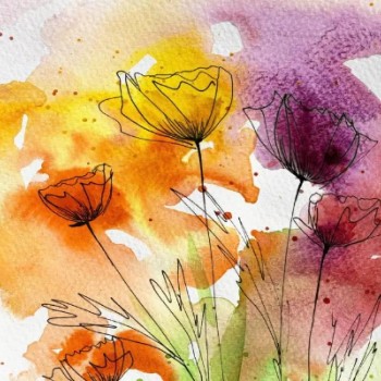 TALLER ACUARELA FLORAL 28 MARZO 17:00-19:00