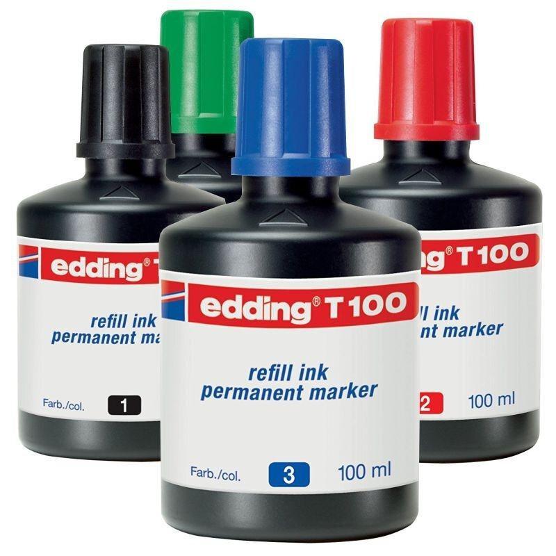 FRASCO DE TINTA PERMANENTE EDDING T-100