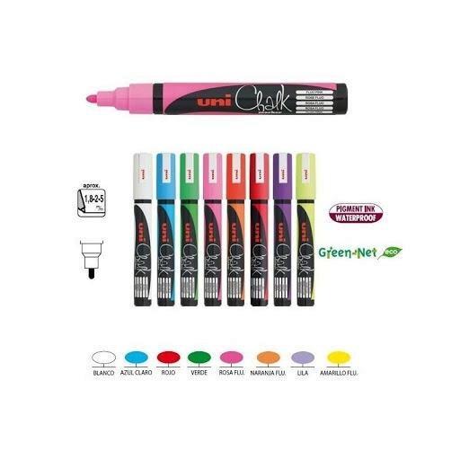 ROTULADOR TIZA LIQUIDA UNIBALL TRAZO NORMAL 1,8 - 2,5 mm