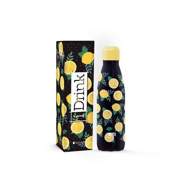 IDRINK BOTELLA TÉRMICA 500 ML LEMON