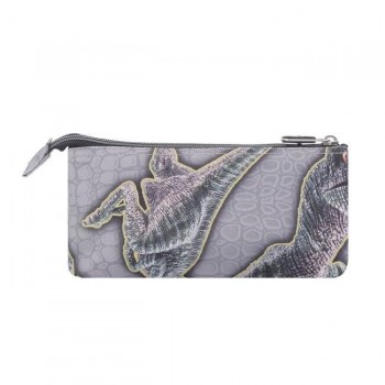ESTUCHE TOTTO TRIPLE DINOSAURIOS 22 4Y5