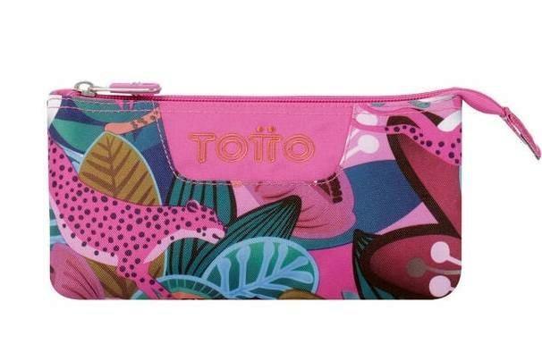 ESTUCHE TOTTO TRIPLE TROPICAL JAGUAR