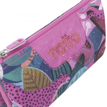 ESTUCHE TOTTO TRIPLE TROPICAL JAGUAR