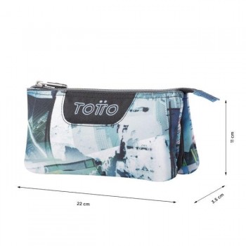 ESTUCHE TOTTO TRIPLE POSTALES Y CASETES