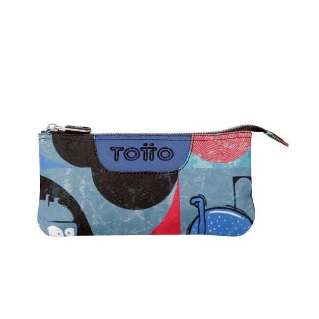 ESTUCHE TOTTO TRIPLE CYBER MONSTRUOS 23 6JP