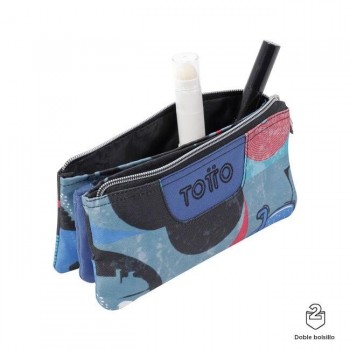 ESTUCHE TOTTO TRIPLE CYBER MONSTRUOS 23 6JP