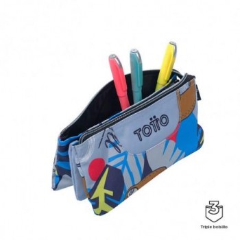 ESTUCHE TOTTO TRIPLE CHICO 24 6YB