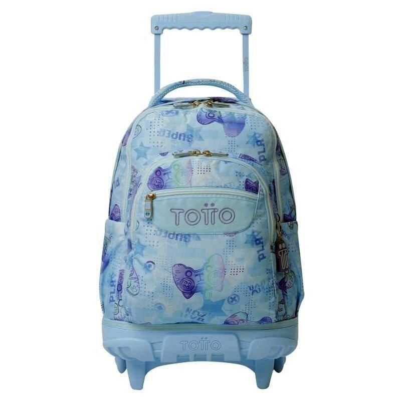 MOCHILA RUEDAS BOMPER RENGLONES TALLA L - POLAR