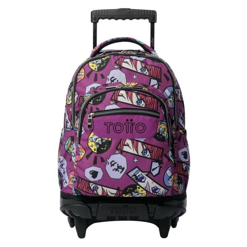 MOCHILA RUEDAS BOMPER RENGLONES TALLA L - KITSUNE