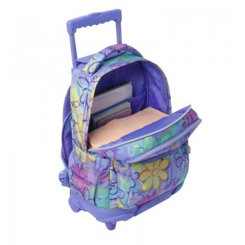MOCHILA RUEDAS BOMPER RENGLONES TALLA L - GRAFILY