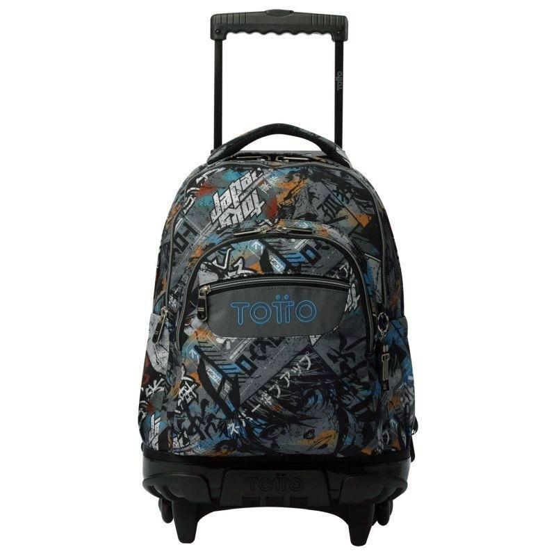 MOCHILA RUEDAS BOMPER RENGLONES TALLA L - OKUBO