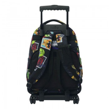 MOCHILA RUEDAS BOMPER RENGLONES TALLA L - STICKY
