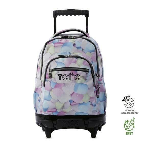 (25) MOCHILA RUE BOMPER RENGLONES GLITTER -0LF CHICA - 2025