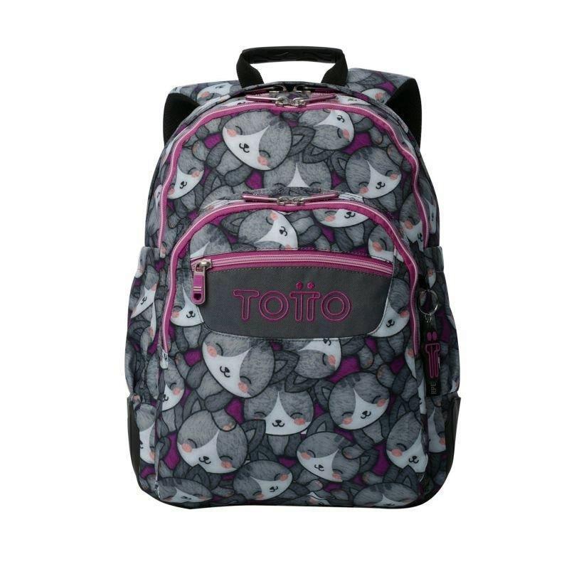 MOCHILA RAYOL TALLA L - KITTEN ROSE