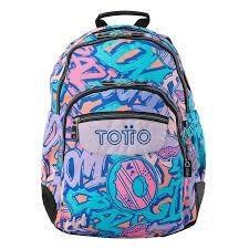 MOCHILA TOTTO ADAPTABLE CHICA 23 7JN