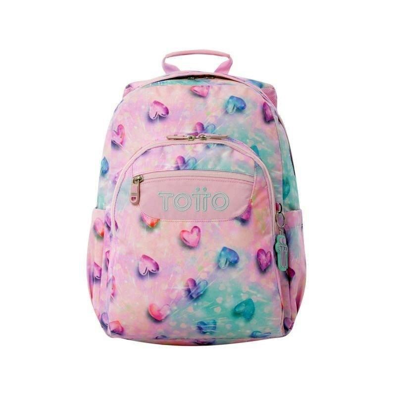 MOCHILA ACUARELES GLITTER TALLA L - SHINY HEART