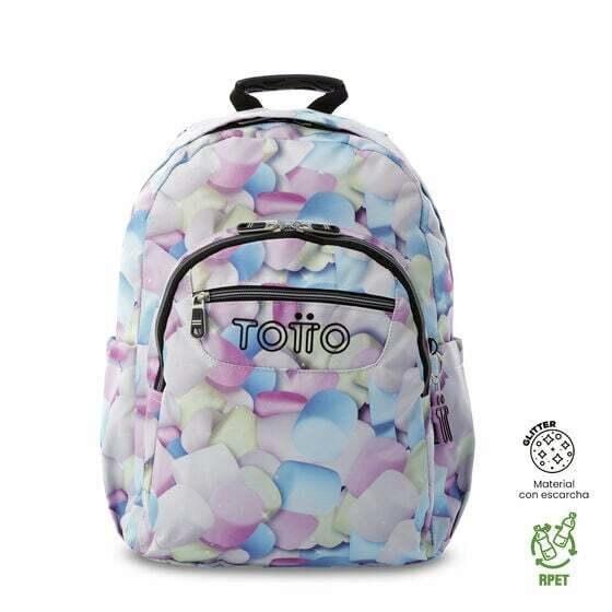 (25) MOCHILA ACUARELES GLITTER -0LF CHICA - 2025