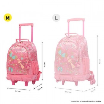 MOCHILA MEDIANA TOTTO RUEDAS CATARINA