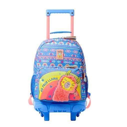 MOCHILA TOTTO RUEDAS MINI CHICA LLAMA 24 8JC