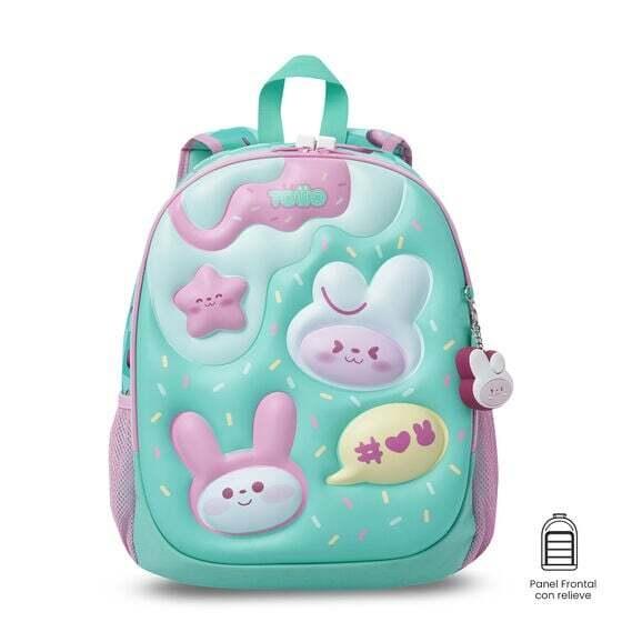 (25) MOCHILA BUNNY PUMP M -3LVM CHICA - 2025
